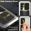 Galaxy S25 Ultra Heavy - Duty Aluminum Metal Protective Case with Shockproof Bumper