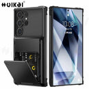 Galaxy S25 Ultra Card Heavy Duty Wallet Holder Case