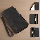 Galaxy S25 Ultra Leather Flip Wallet Phone Case