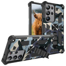 Galaxy S25 Ultra Military Camouflage Shockproof Case