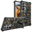 Galaxy S25 Ultra Military Camouflage Shockproof Case