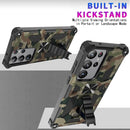 Galaxy S25 Ultra Military Camouflage Shockproof Case