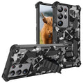 Galaxy S25 Ultra Military Camouflage Shockproof Case