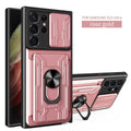 Galaxy S25 Ultra Ring Camera Military Grade Card Case