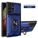 Galaxy S25 Ultra Ring Camera Military Grade Card Case