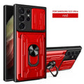 Galaxy S25 Ultra Ring Camera Military Grade Card Case