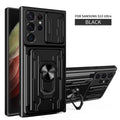 Galaxy S25 Ultra Ring Camera Military Grade Card Case