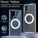 Galaxy S25 Ultra Clear MagSafe Case Slim Protective Design