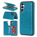 Galaxy S25 Ultra Wallet Flip Leather Case