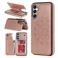 Galaxy S25 Ultra Wallet Flip Leather Case