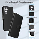 Galaxy S26 Premium Leather Flip Wallet Case