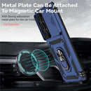 Galaxy S26 Ultra Case PC + TPU Phone Cover with Lens Protection Kickstand