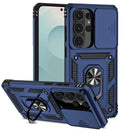 Galaxy S26 Ultra Case PC + TPU Phone Cover with Lens Protection Kickstand