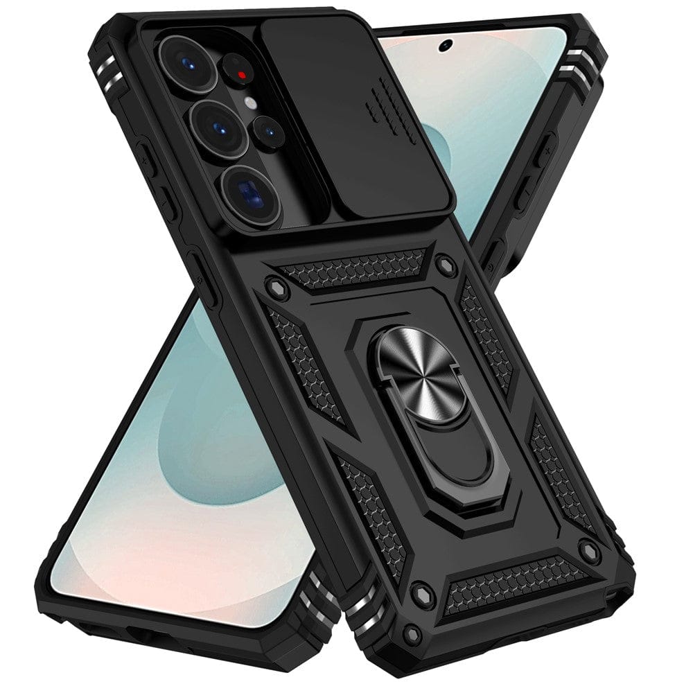 Galaxy S26 Ultra Ring Case With Lens Protection and Kickstand