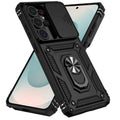 Galaxy S26 Ultra Case PC + TPU Phone Cover with Lens Protection Kickstand