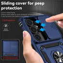 Galaxy S26 Ultra Case PC + TPU Phone Cover with Lens Protection Kickstand