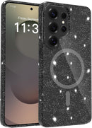 Galaxy S26 Ultra Clear Glitter Case - Sparkle Military Grade