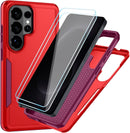 Galaxy S26 Ultra Heavy Duty Matte Case - Screen Protector