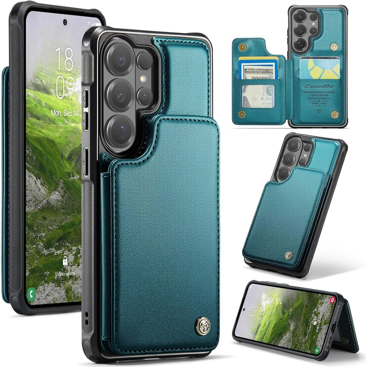 韓国版Samsung Galaxy S26 Ultra + ケース Galaxy S26 Ultra Leather Wallet Case