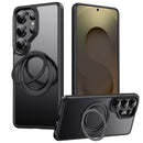 Galaxy S26 Ultra Magnetic Kickstand Case With Transparent Back