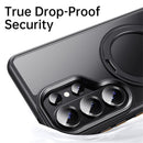 Galaxy S26 Ultra Magnetic Kickstand Case With Transparent Back