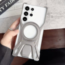 Galaxy S26 Ultra Metal Frameless Rotating Kickstand Case