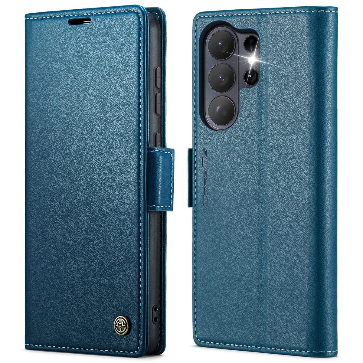 Galaxy S26 Ultra RFID Wallet Case with Magnetic Clasp and Stand