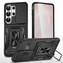 Galaxy S26 Ultra Ring Kickstand Case with Sliding Camera Cover