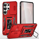 Galaxy S26 Ultra Ring Kickstand Case with Sliding Camera Cover