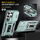 Galaxy S26 Ultra Ring Kickstand Case with Sliding Camera Cover