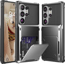Galaxy S26 Ultra Wallet Case - 5 Hidden Card Slots Flip