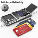 Galaxy S26 Ultra Wallet Case - 5 Hidden Card Slots Flip
