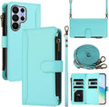 Galaxy S26 Ultra Wallet Case 9 Card Slots Crossbody