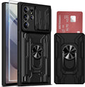 Galaxy S26 Ultra Wallet Kickstand Case - Screen Protector