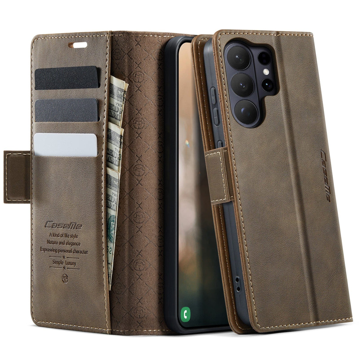 Galaxy S26 Ultra Wallet Stand Leather Phone Case Galaxy S26 Ultra Wallet Stand Leather Phone Case