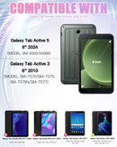 Galaxy Tab Active 5 Heavy Duty Shockproof Drop Protection Silicone Case