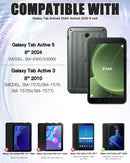 Galaxy Tab Active 5 Heavy Duty Shockproof Drop Protection Silicone Case