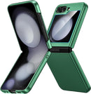 Galaxy Z Flip 5 Phone Case Built - in Back Screen Protector Charging Phone Case