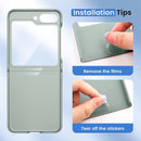 Galaxy Z Flip 5 Phone Case Built - in Back Screen Protector Charging Phone Case