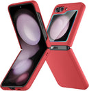 Galaxy Z Flip 5 Phone Case Built - in Back Screen Protector Charging Phone Case