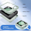 Galaxy Z Flip 5 Phone Case Built - in Back Screen Protector Charging Phone Case