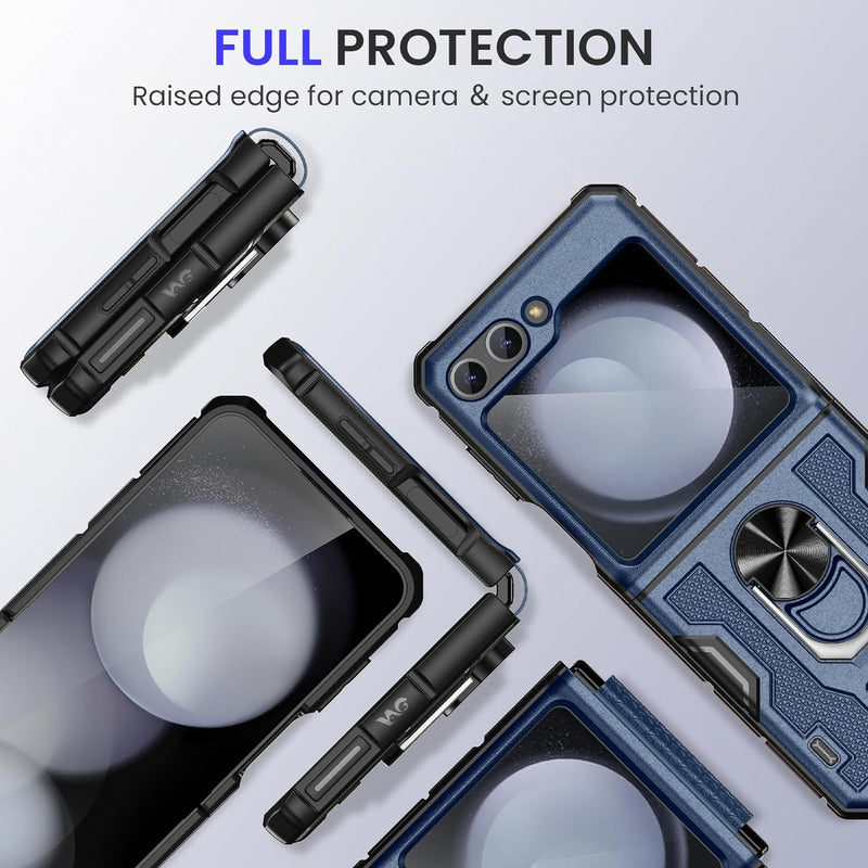 Galaxy Z Flip 5 Samsung Z Flip 5 case Screen Protector Hinge Protection Protective Cover Case - Gorilla Cases