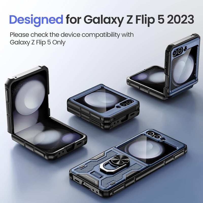 Galaxy Z Flip 5 Samsung Z Flip 5 case Screen Protector Hinge Protection Protective Cover Case - Gorilla Cases