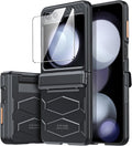 Galaxy Z Flip 5 Z Flip 5 Case Hinge Protection& Built - in Screen Protector Ultra Thin Case