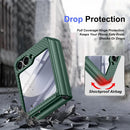 Galaxy Z Flip 6 Hidden Kickstand Built in Front Screen Protector Case