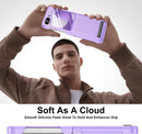 Galaxy Z Flip 6 Hidden Kickstand Built in Front Screen Protector Case