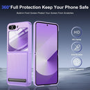 Galaxy Z Flip 6 Hidden Kickstand Built in Front Screen Protector Case