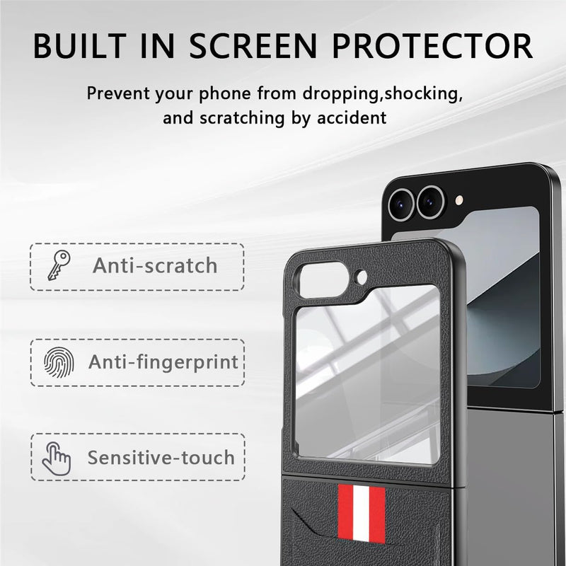 Galaxy Z Flip 6 Hinge Protection Slim Fit Shockproof Full Body Protective Case - Gorilla Cases