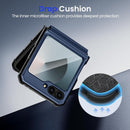 Galaxy Z Flip 6 Magnetic Ring Kickstand Full Body Protective Phone Case