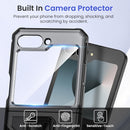 Galaxy Z Flip 6 Magnetic Ring Kickstand Full Body Protective Phone Case